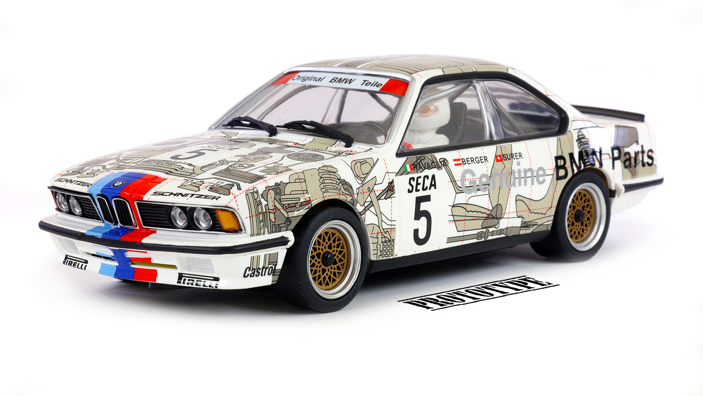 Avant Slot 51707 - BMW 635 CSi - Original Teille #5 - '85 Spa Winner