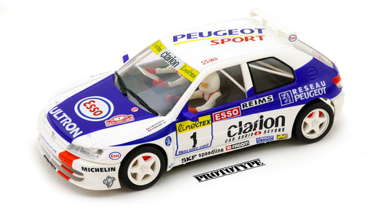 Avant Slot 52802 - Peugeot 306 Maxi - Rally Montecarlo 1996 - Delecour