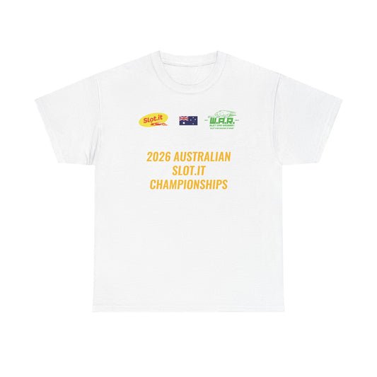 W.A.R. - 2026 Australian Slot.it Championships T-Shirt