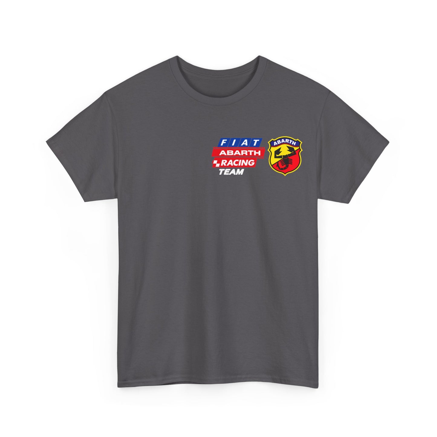W.A.R. - "Fiat Abarth Racing Team" (F.A.R.T.) Logo - Medium-weight Cotton T‑Shirt