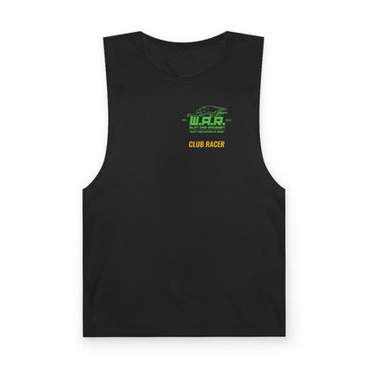 W.A.R. - Lightweight Cotton Sleeveless Club Racer Tank Top