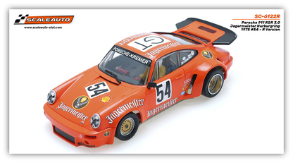 Scaleauto SC-6122R - Porsche 911 RSR 3.0 - Jager #54 - '75 Nurburgring