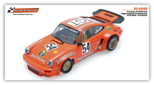 Scaleauto SC-6122R - Porsche 911 RSR 3.0 - Jager #54 - '75 Nurburgring