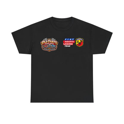 W.A.R. - "Fiat Abarth Racing Team" (F.A.R.T.) Logo - Medium-weight Cotton T‑Shirt