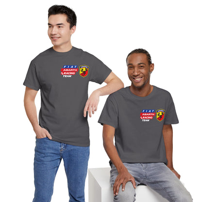 W.A.R. - "Fiat Abarth Racing Team" (F.A.R.T.) Logo - Medium-weight Cotton T‑Shirt