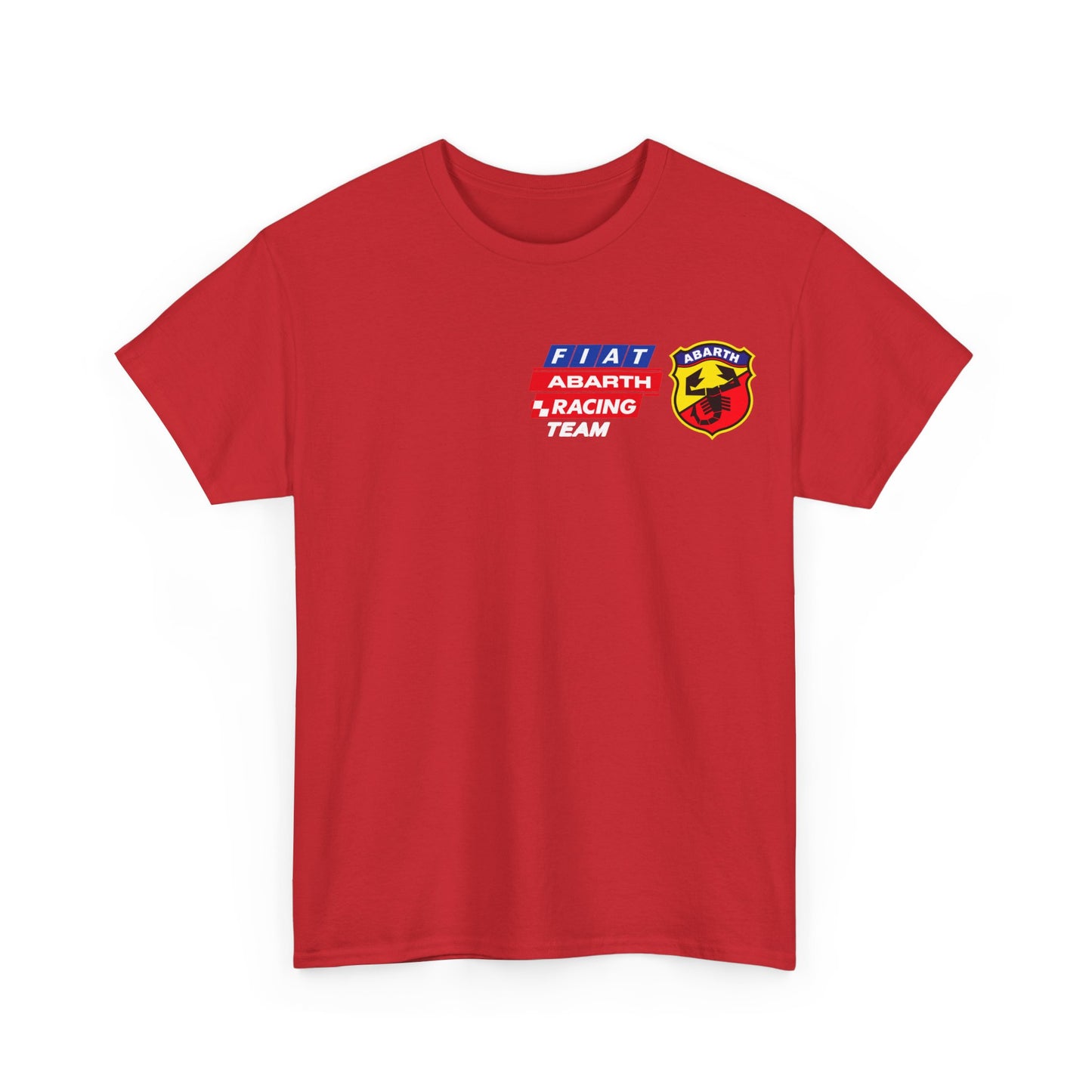 W.A.R. - "Fiat Abarth Racing Team" (F.A.R.T.) Logo - Medium-weight Cotton T‑Shirt