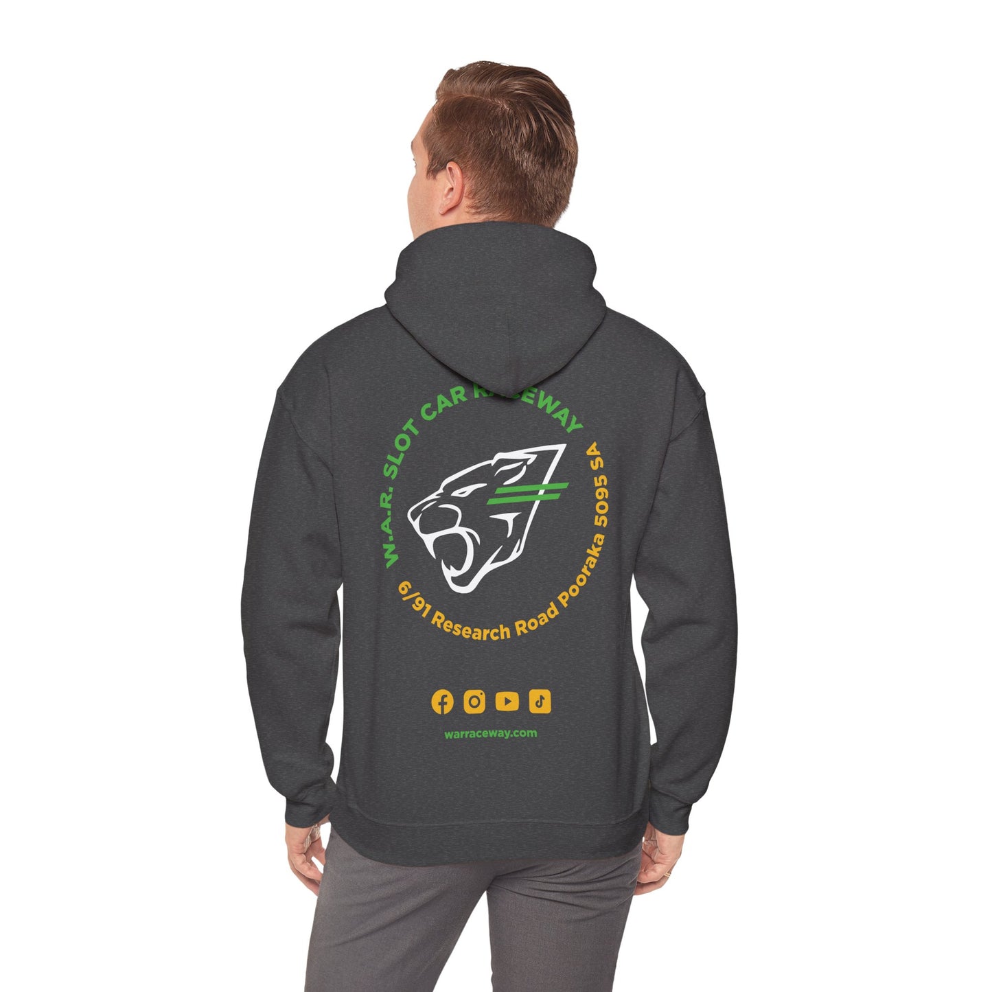 W.A.R. - Midweight Comfy Cotton/Polyester Club Racer Jumper