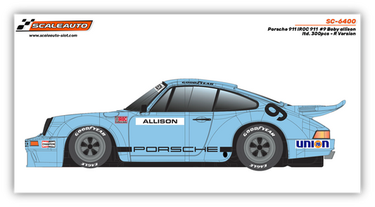 Scaleauto SC-6400R - Porsche 911 RS - Allison #9 - '73 IROC Riverside