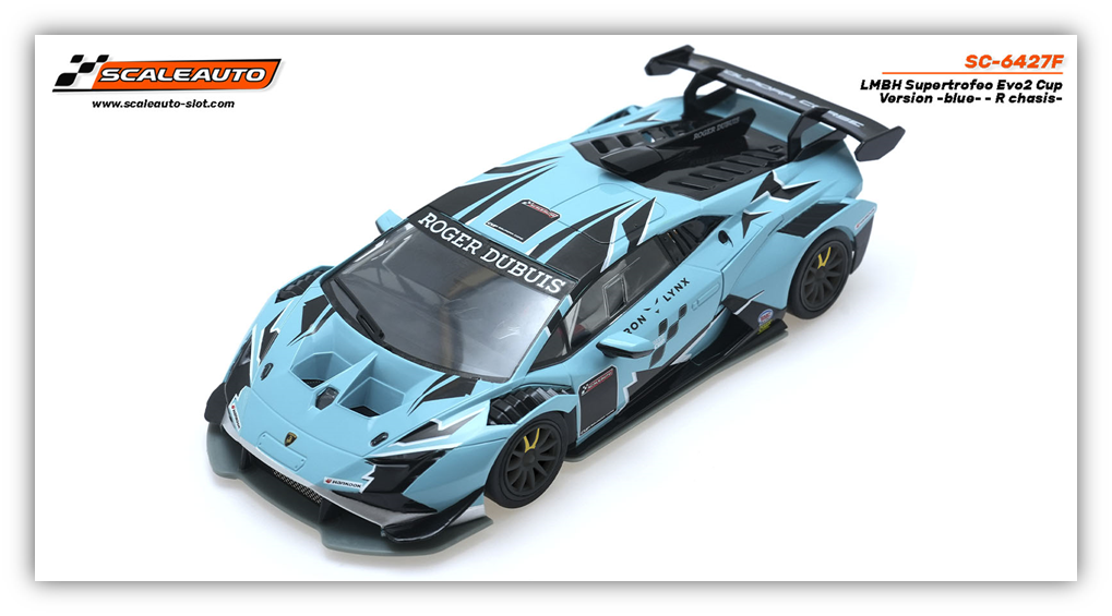 Scaleauto SC-6427F - Lamborghini Super Trofeo EVO 2 - Cup Version - Blue