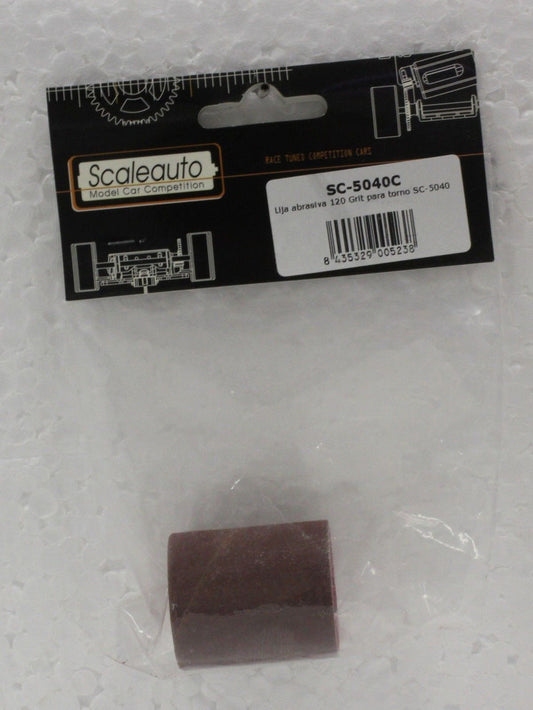 Scaleauto SC-5040C - 120 Grit Abrasive Roll for Tire Truer 40x34mm