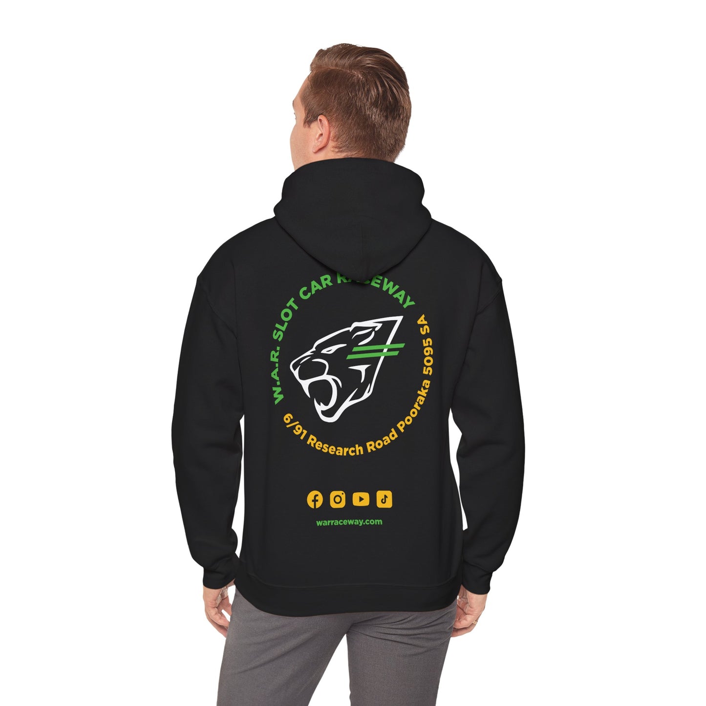W.A.R. - Midweight Comfy Cotton/Polyester Club Racer Jumper