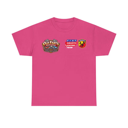W.A.R. - "Fiat Abarth Racing Team" (F.A.R.T.) Logo - Medium-weight Cotton T‑Shirt
