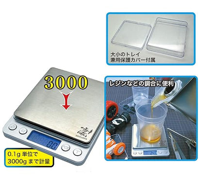 Doyusha SG-DS3K - Amazing Tool Hobby Digital Weight Scale 3000 Hobby Tool