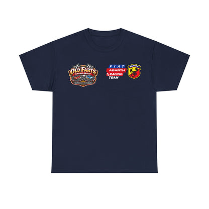 W.A.R. - "Fiat Abarth Racing Team" (F.A.R.T.) Logo - Medium-weight Cotton T‑Shirt