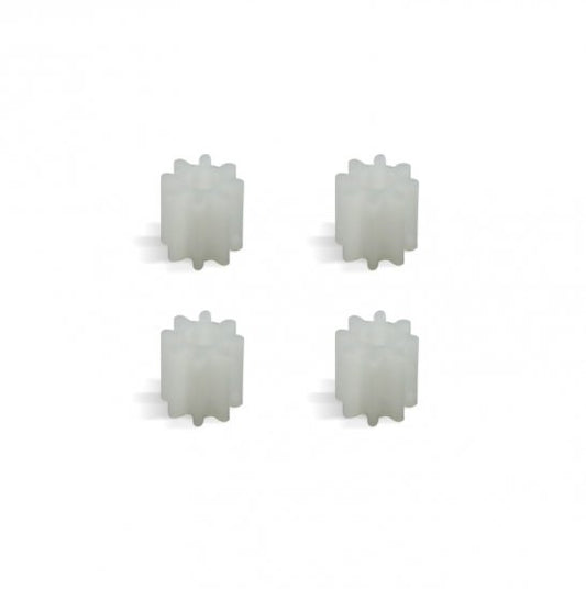 Scaleauto SC-1009 - Nylon Pinion 9T M50 for 2mm shaft 4-pack