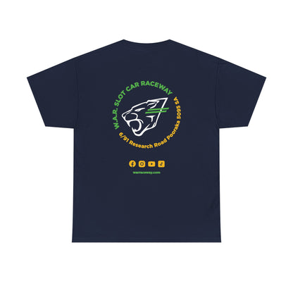 W.A.R. - "Fiat Abarth Racing Team" (F.A.R.T.) Logo - Medium-weight Cotton T‑Shirt