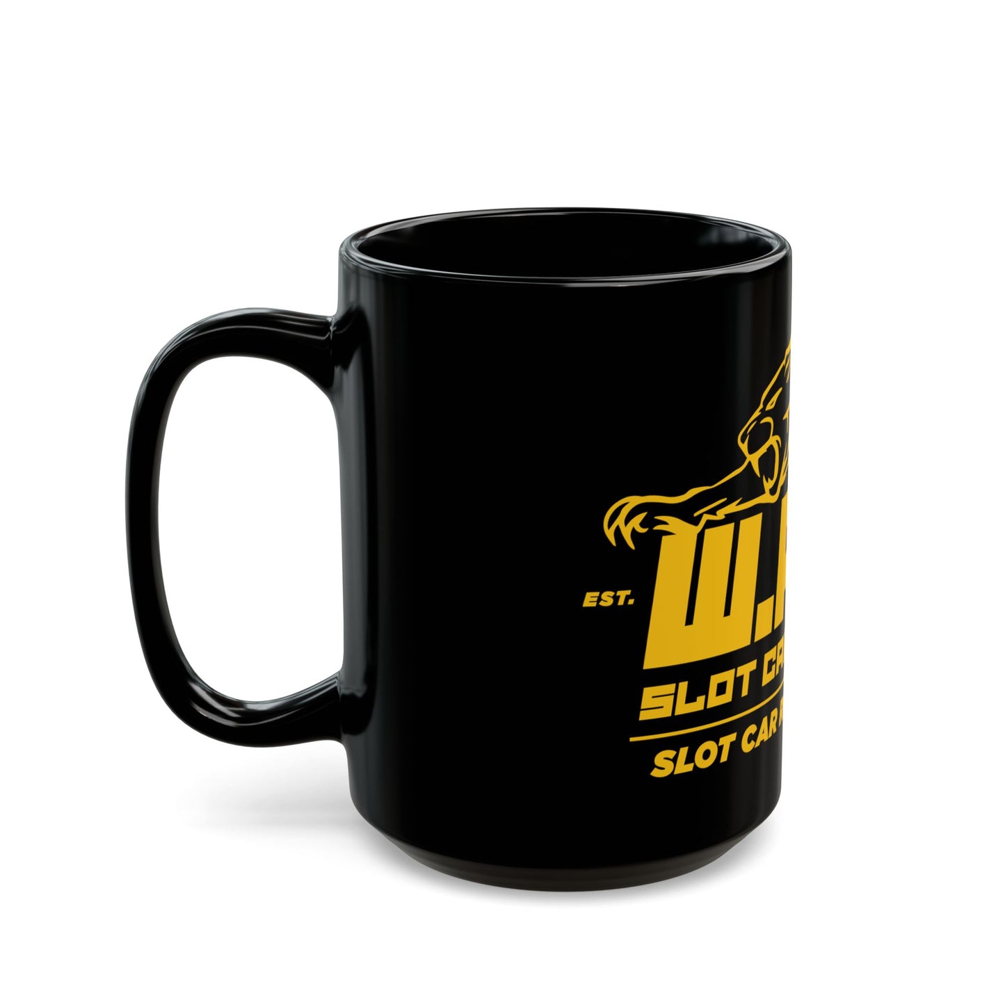 W.A.R. - "Slot Car Racing is WAR" Logo Ceramic Mug