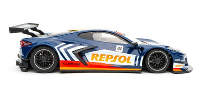 NSR 0441AW Chevrolet Corvette C8.R #41 Repsol Blue Anglewinder 1:32 Slot Car