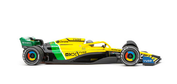 NSR 0540IL - Formula 22/26 Ayrton Senna Tribute livery #81 Oscar Piastri