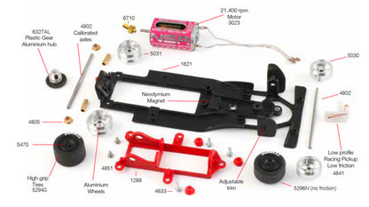 NSR 0563IL - Formula 22/26 - Rosso Fuoco #16 (Charles Leclerc) 2024 Monaco 1st