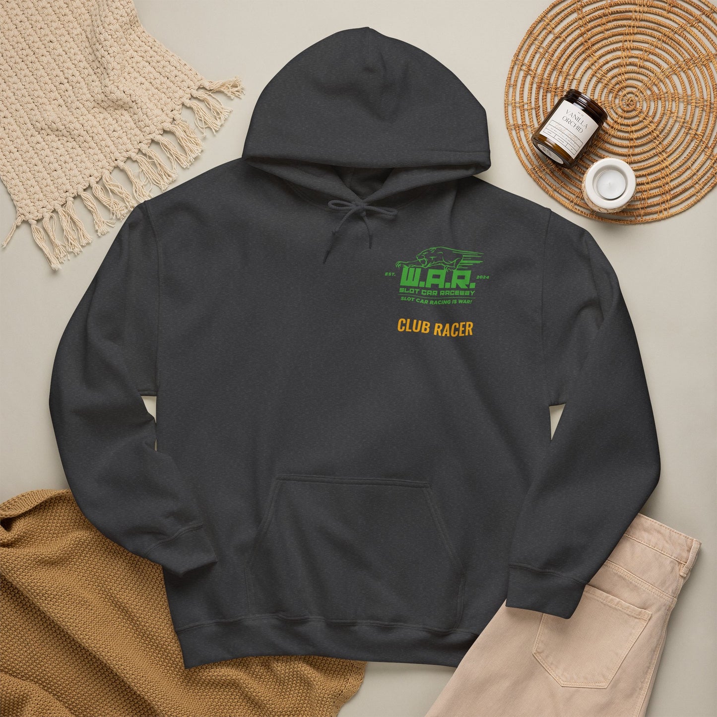 W.A.R. - Midweight Comfy Cotton/Polyester Club Racer Jumper
