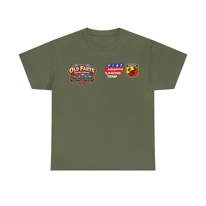 W.A.R. - "Fiat Abarth Racing Team" (F.A.R.T.) Logo - Medium-weight Cotton T‑Shirt