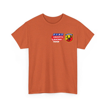 W.A.R. - "Fiat Abarth Racing Team" (F.A.R.T.) Logo - Medium-weight Cotton T‑Shirt