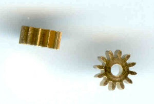 Plafit 8511E - Brass Pinion Gear (2/bag) 12T 50 pitch
