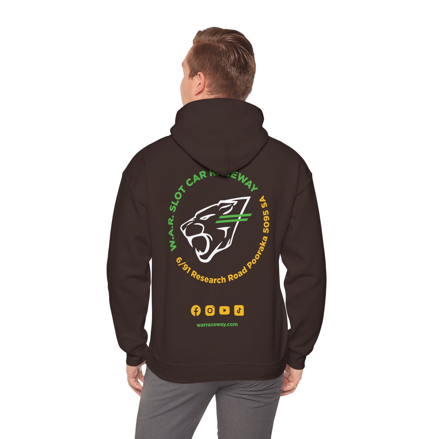 W.A.R. - Midweight Comfy Cotton/Polyester Club Racer Jumper