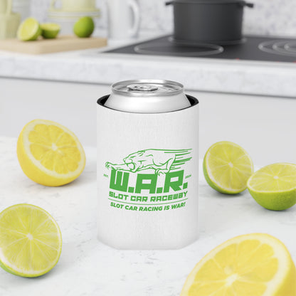 W.A.R. - Can Cooler Stubby Holder - White