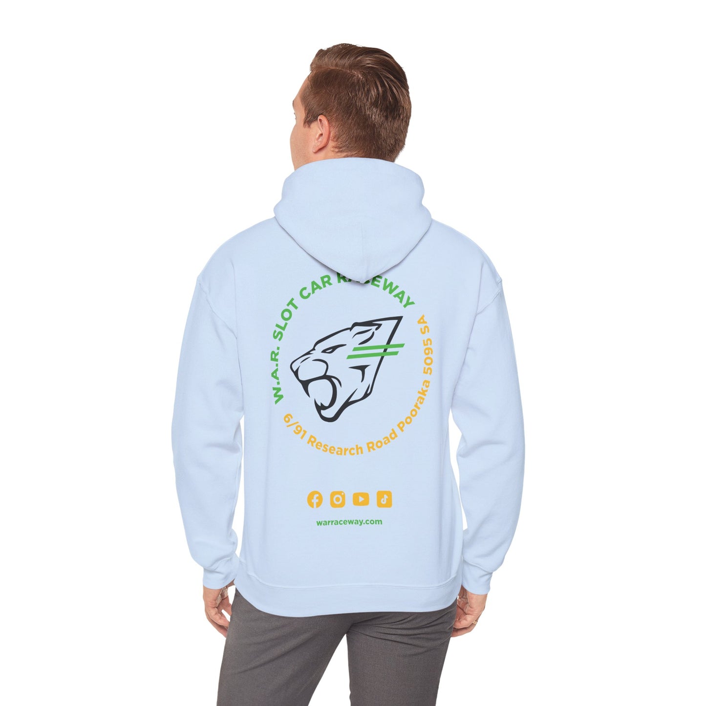 W.A.R. - Midweight Comfy Cotton/Polyester Club Racer Jumper