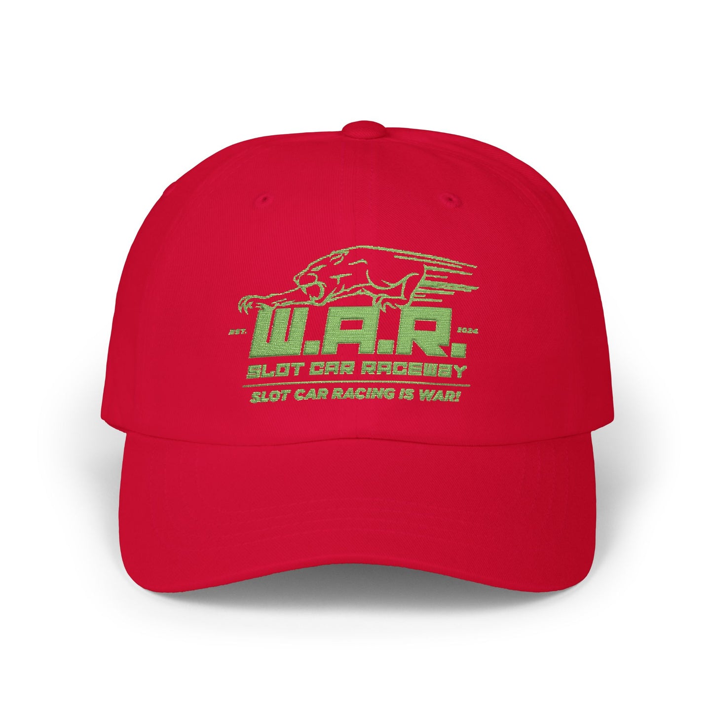 W.A.R. - Hat Cap with Embroidered Logo