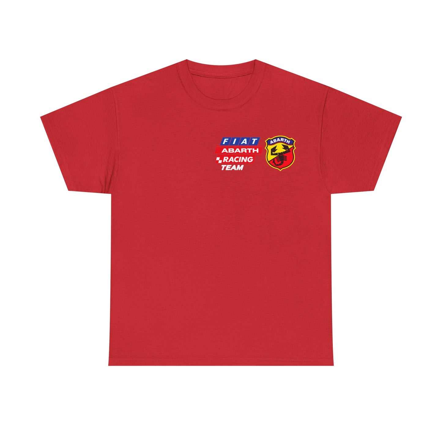 W.A.R. - "Fiat Abarth Racing Team" (F.A.R.T.) Logo - Medium-weight Cotton T‑Shirt