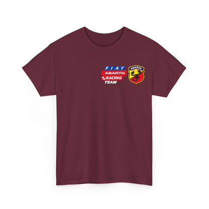 W.A.R. - "Fiat Abarth Racing Team" (F.A.R.T.) Logo - Medium-weight Cotton T‑Shirt