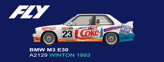 Fly Slot FA2129 - BMW M3 E30 BATHURST Tooheys 1000 Morris #23