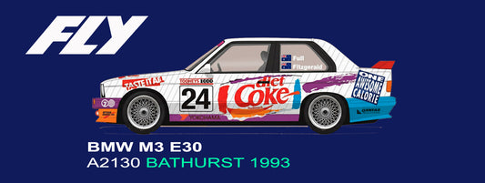 Fly Slot FA2130 - BMW M3 E30 BATHURST Tooheys 1000 Fitzgerald #24