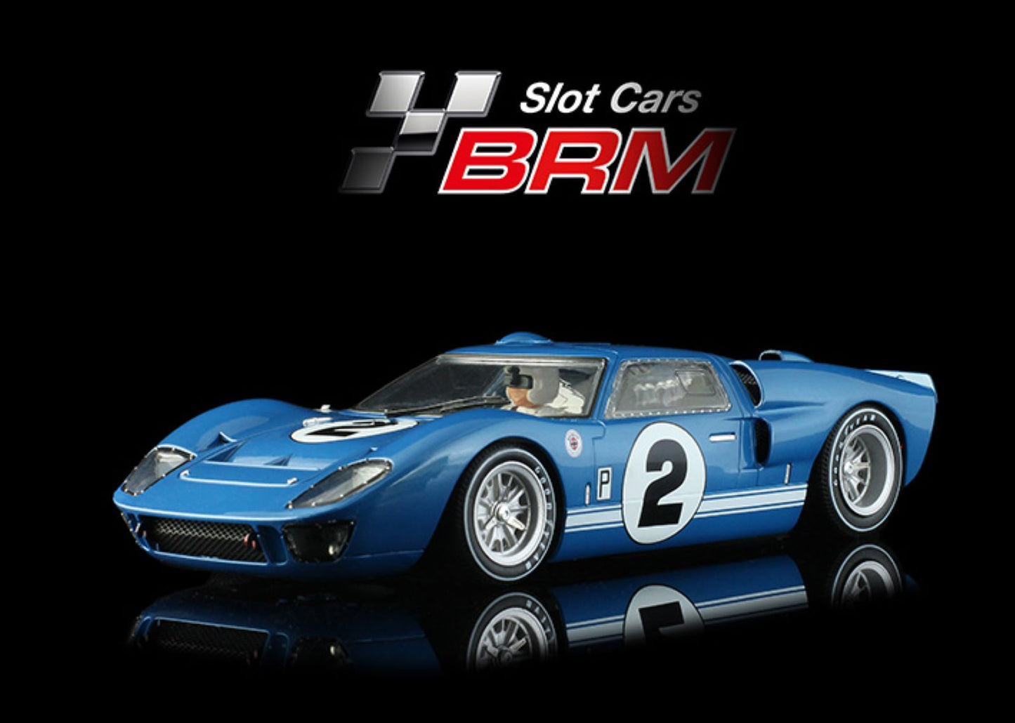 BRM BRM168 - Ford GT40 MKII - 12hr Sebring 1966 #2 D.Gurney