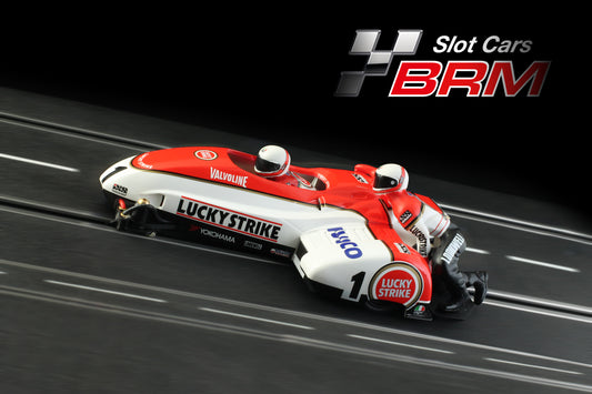BRM BRM-SDC02 - SIDECAR LCR-YAMAHA FIM Sidecar World Championship 1987 LUCKY STRIKE #1 Streuer/Schnieders
