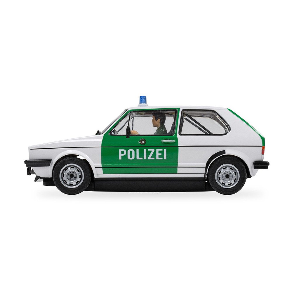 Scalextric C4572 Volkswagen Golf MK1 Polizei Edition 1/32 Slot Car