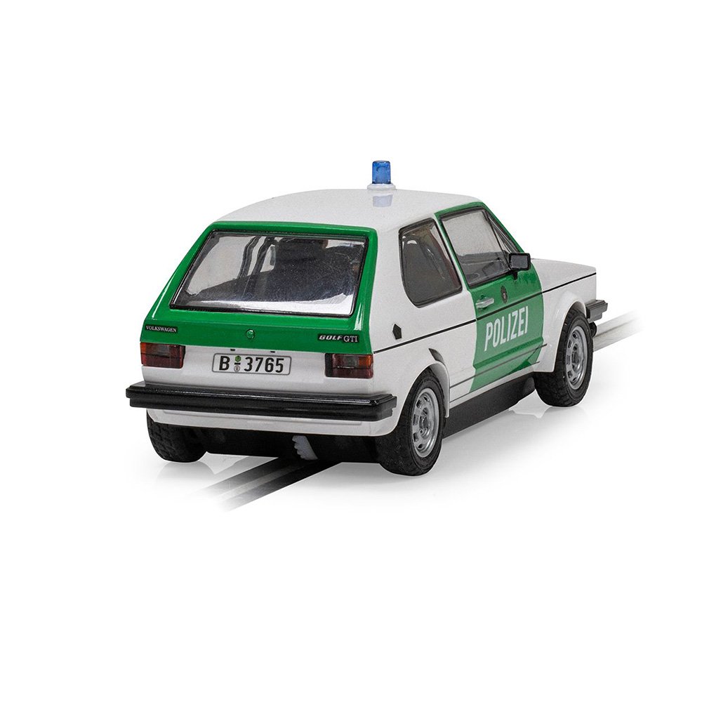 Scalextric C4572 Volkswagen Golf MK1 Polizei Edition 1/32 Slot Car