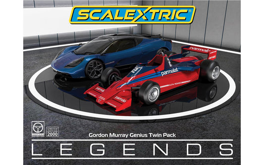 Scalextric C4601A - Gordon Murray Design Genius - Twin Car Pack