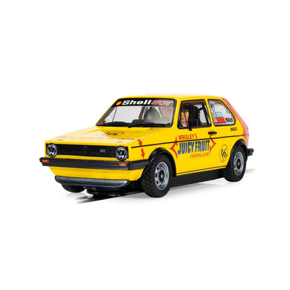 Scalextric C4625 Volkswagen Golf MKI #16 Malcolm Jeffs Racing 1/32 Slot Car