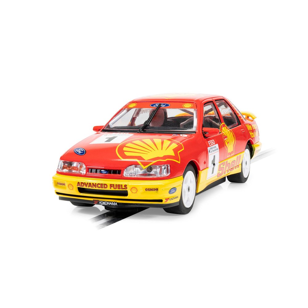 Scalextric C4632 Ford Sierra Sapphire BTCC 1990 #1 Rob Gravett 1/32 Slot Car