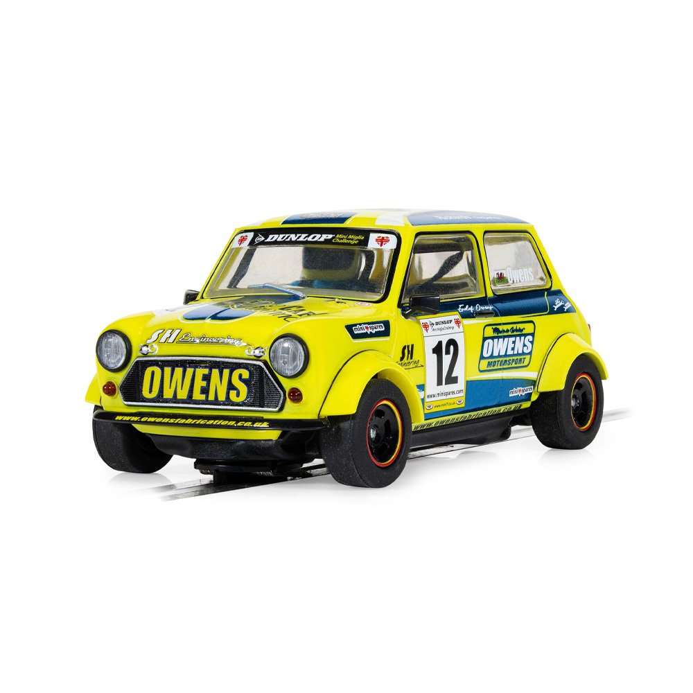 Scalextric C4635 Mini Miglia #12 Endaf Owens 1/32 Slot Car