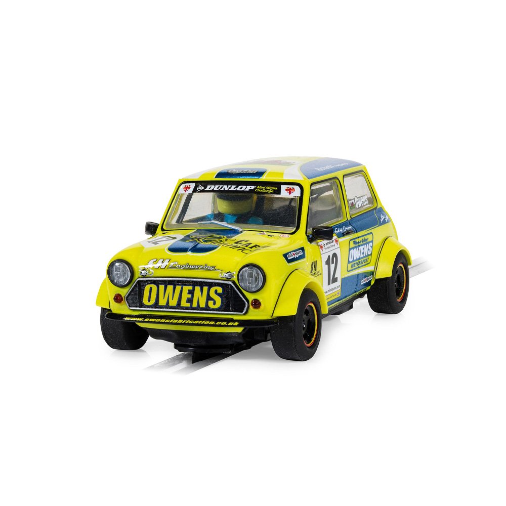 Scalextric C4635 Mini Miglia #12 Endaf Owens 1/32 Slot Car