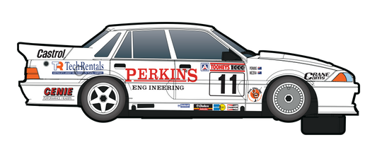Scalextric C4704F - Holden VL Commodore - 3rd place Bathurst 1990 #11 Perkins & Mezera