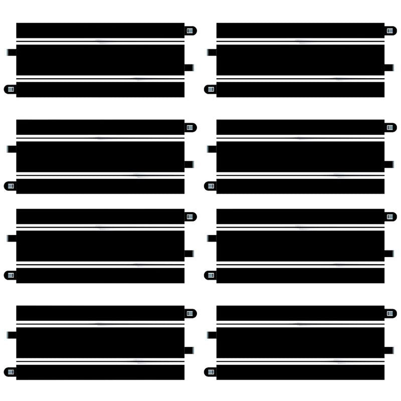 Scalextric C8554 - Extension Pack 5 - 350mm Straights x 8
