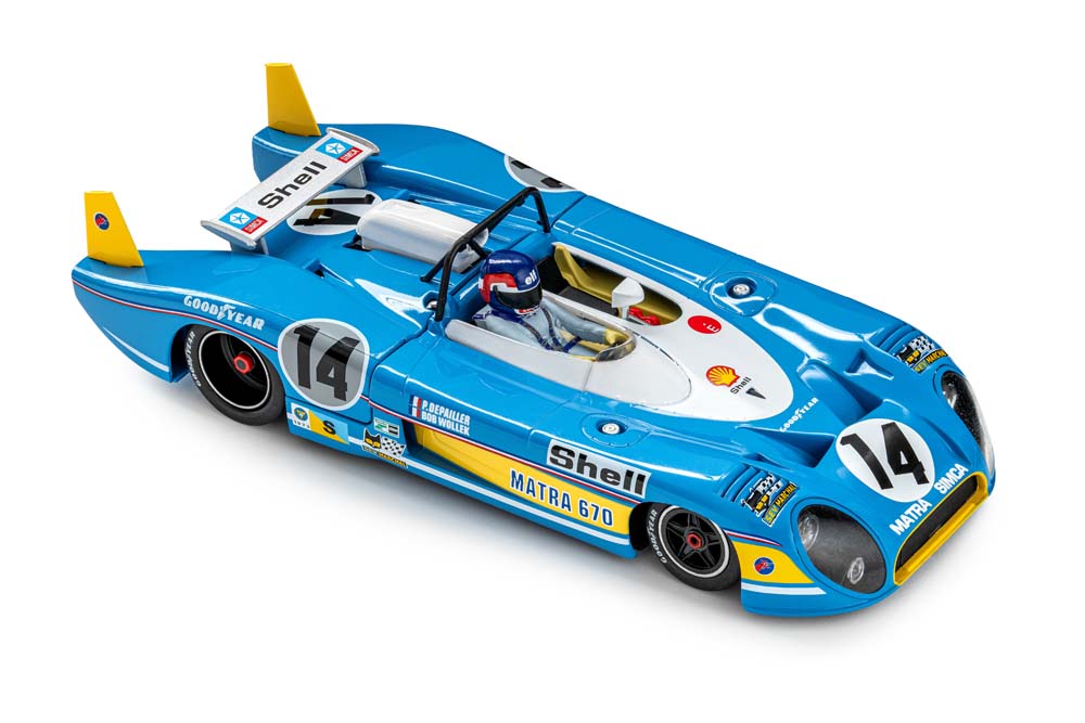Slot.it CA67A - Matra-Simca MS670B - 24hr Le Mans 1973 #14