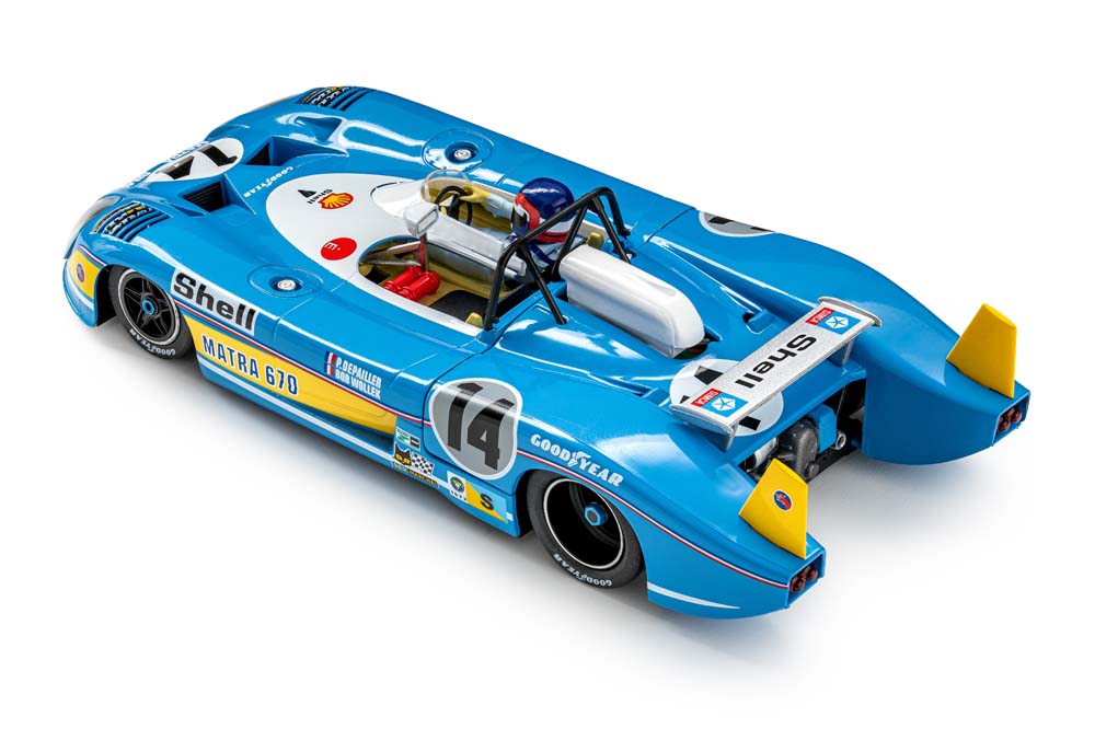 Slot.it CA67A - Matra-Simca MS670B - 24hr Le Mans 1973 #14