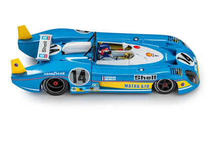 Slot.it CA67A - Matra-Simca MS670B - 24hr Le Mans 1973 #14